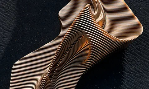 Golden Parametric Bench project detail