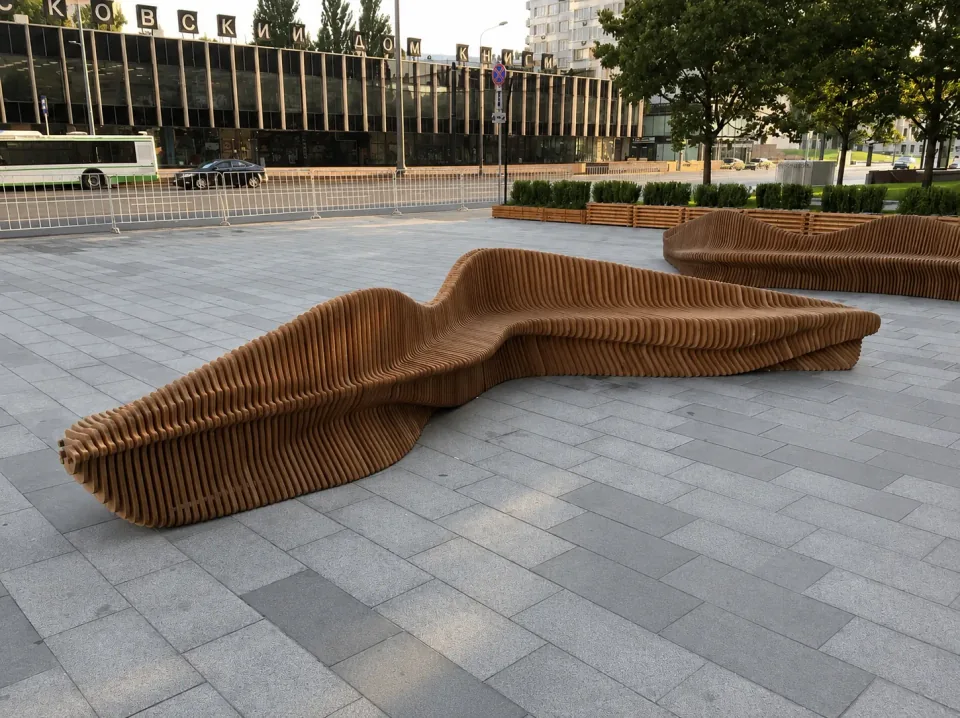 Arbat Street Benches