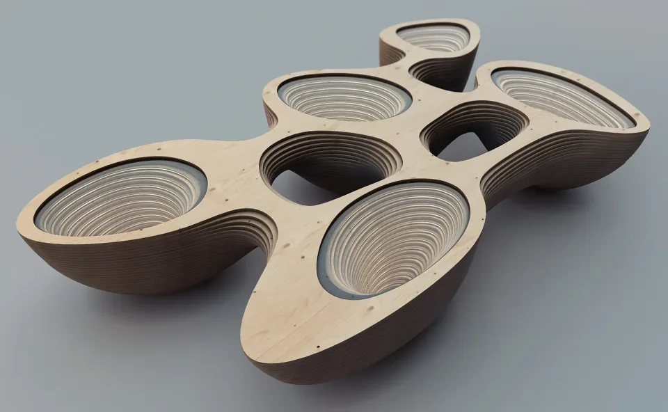 Rain gatherer table