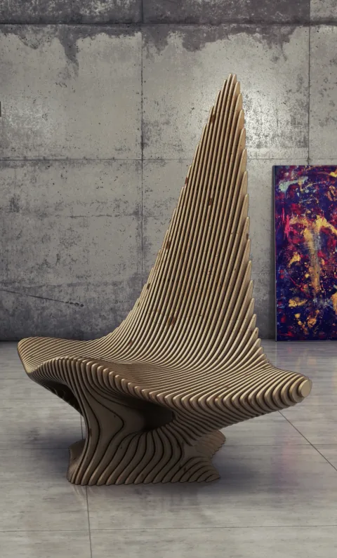 Scate Chair project detail